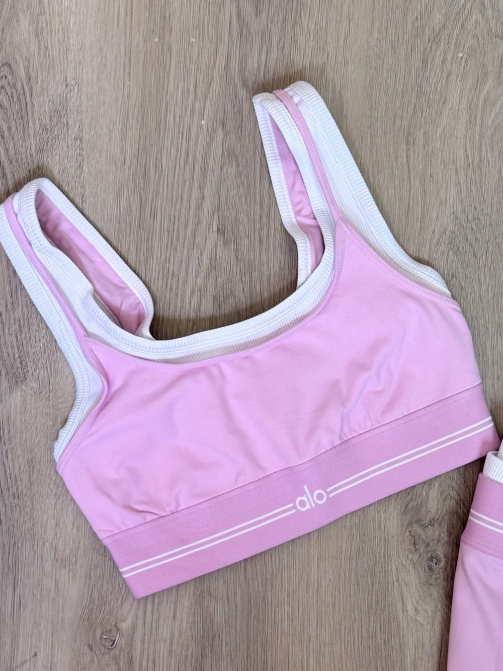 ALO Yoga matching workout